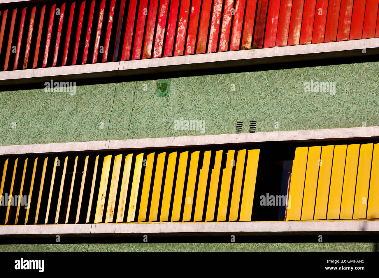 Abstract texture mur bureau en Argentine Banque D'Images