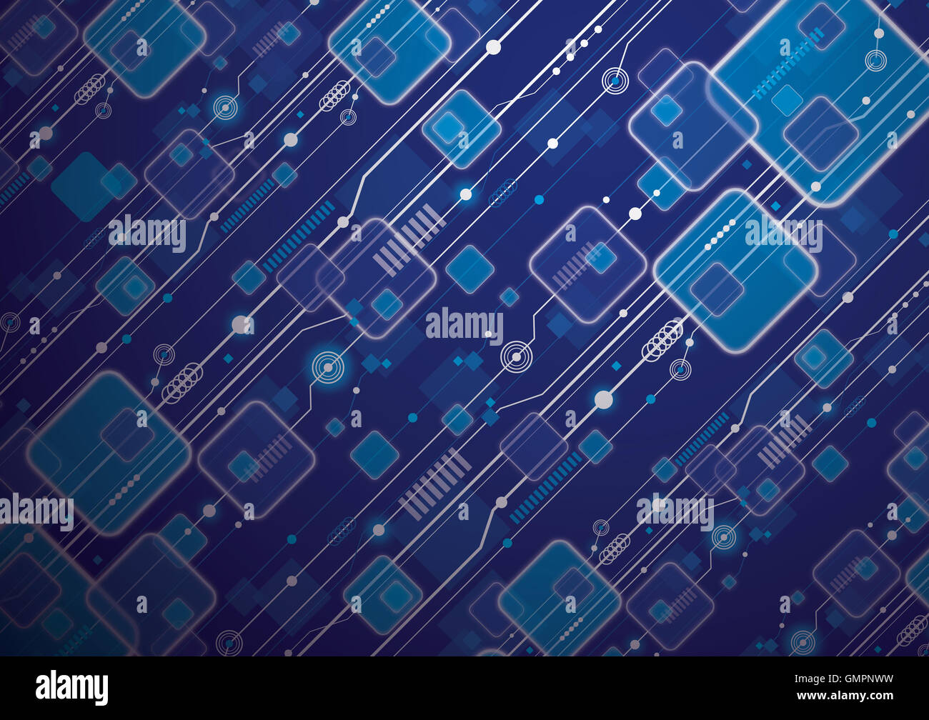Arrière-plan de la technologie Banque D'Images