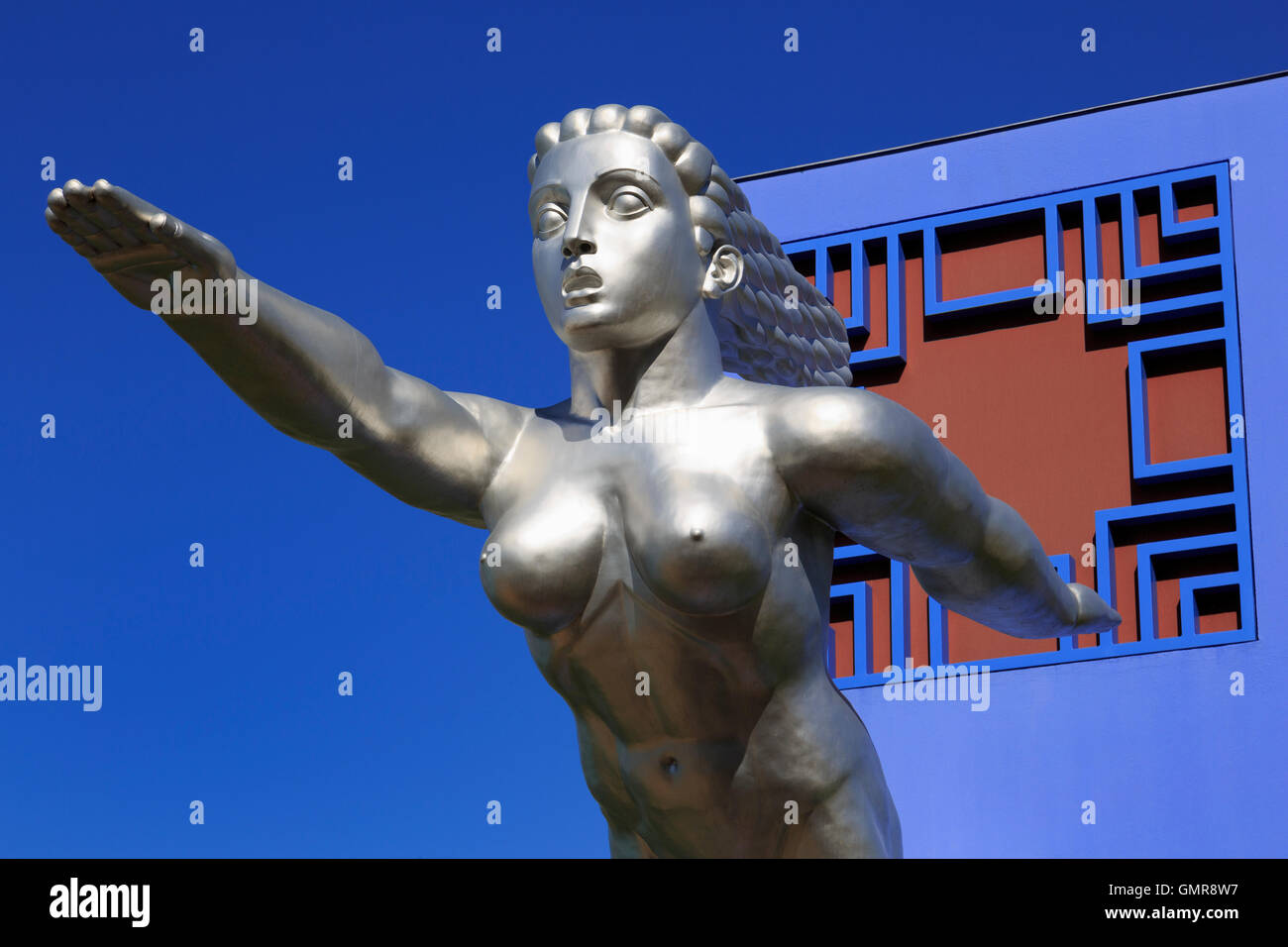 La Statue de contralto, Fair Park, Dallas, Texas, USA Banque D'Images