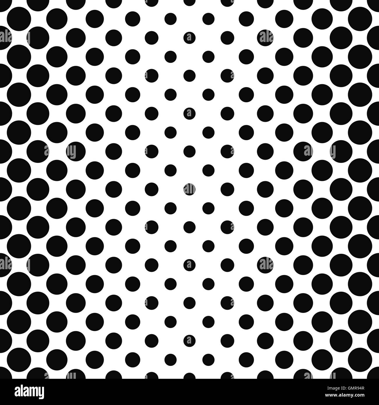 Noir blanc vertical homogène de points. Illustration de Vecteur
