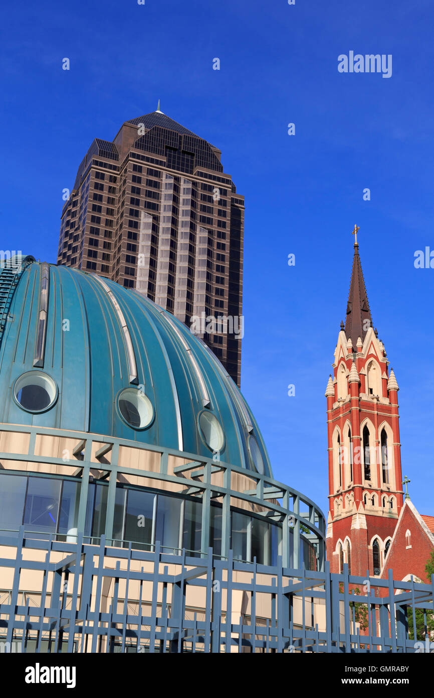 Guadalupe Cathédrale, Dallas, Texas, USA Banque D'Images