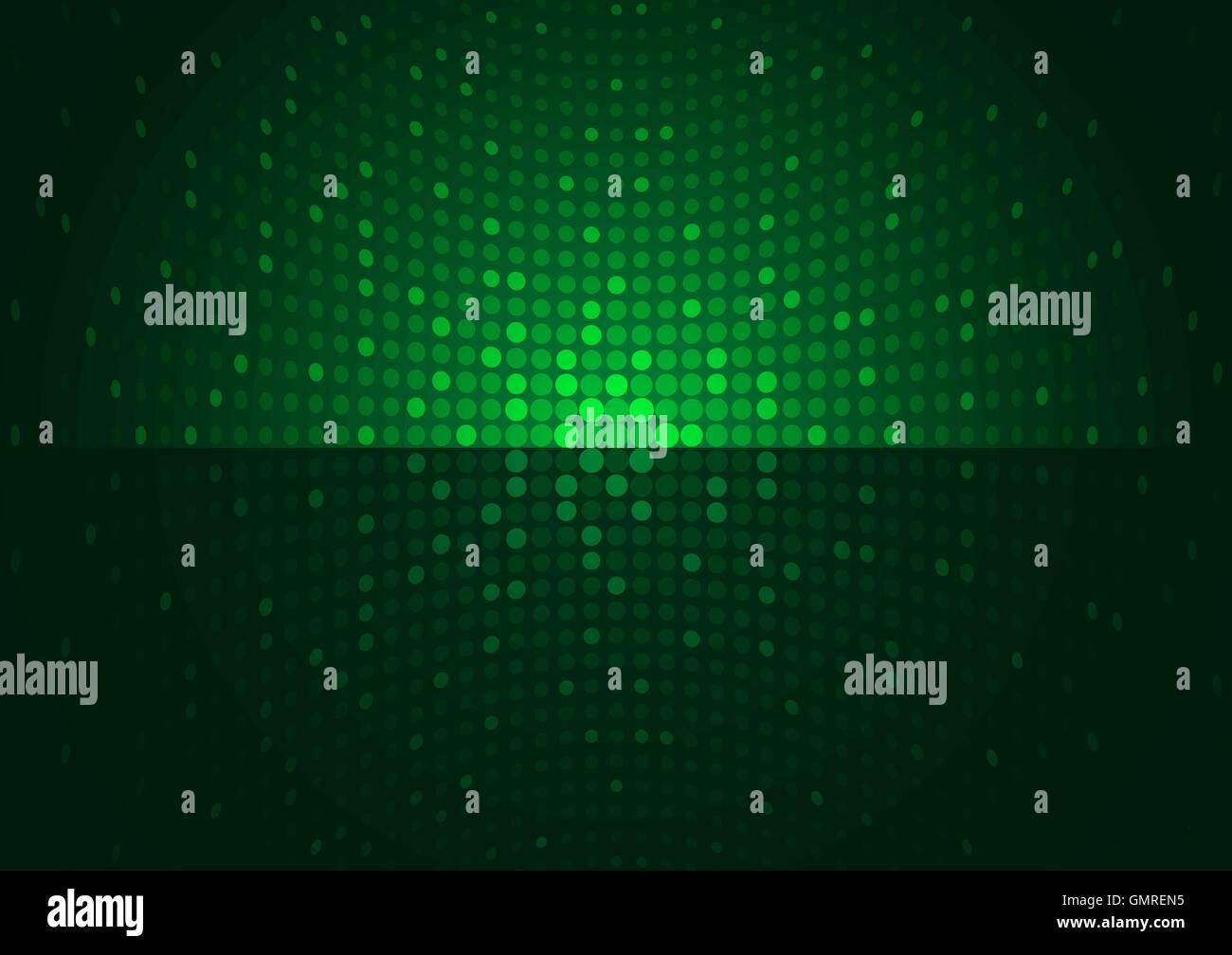 Fond Disco vert Illustration de Vecteur