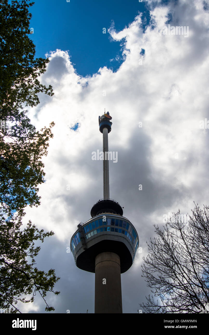 Dans euromast rotterdam Hollande Banque D'Images