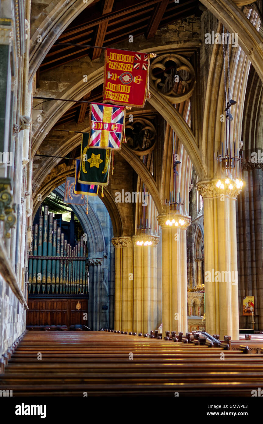 L'église Saint Georges - Doncaster Minster Banque D'Images