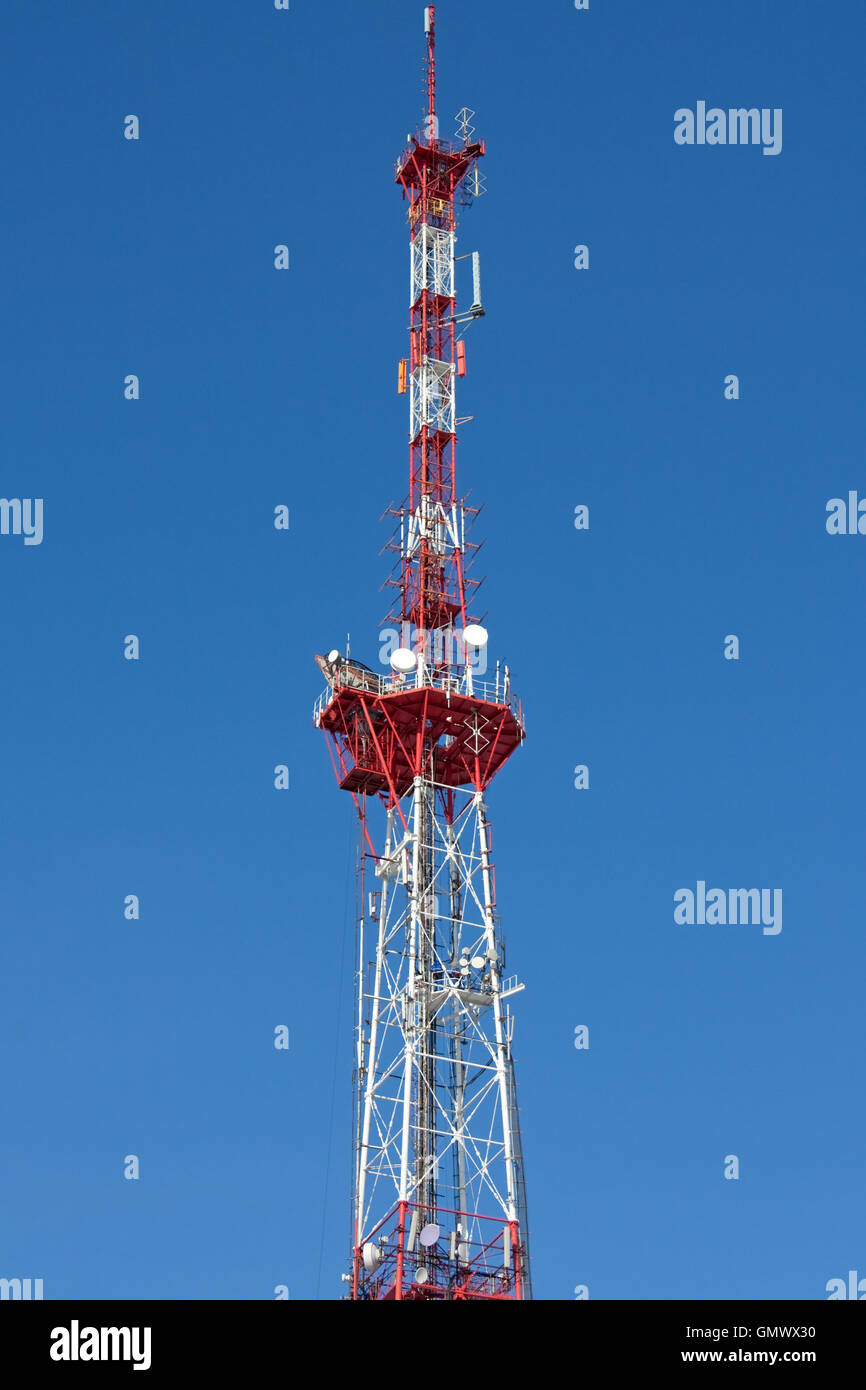 Antenne de télévision Banque D'Images
