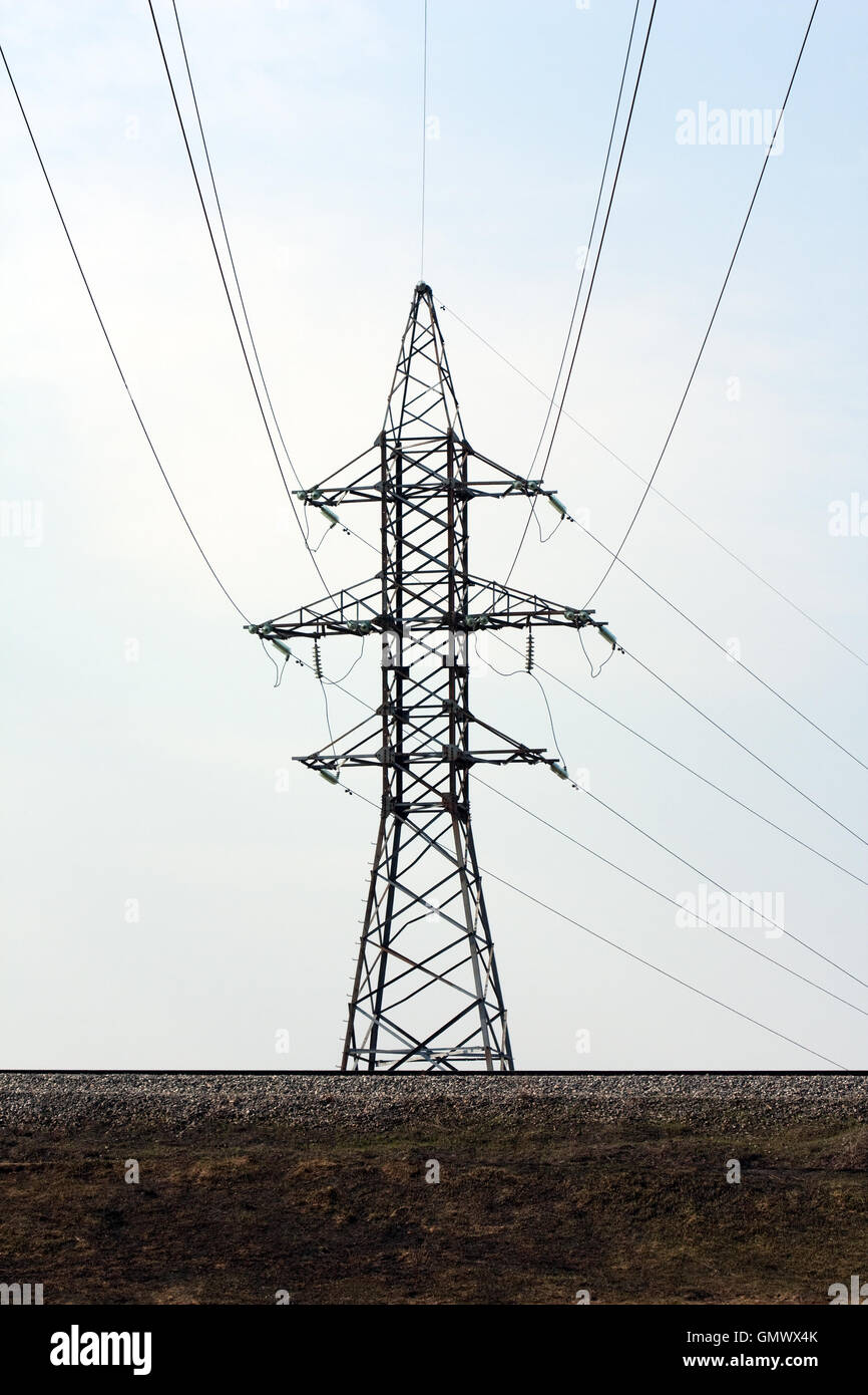 Tour de l'électricité Banque D'Images