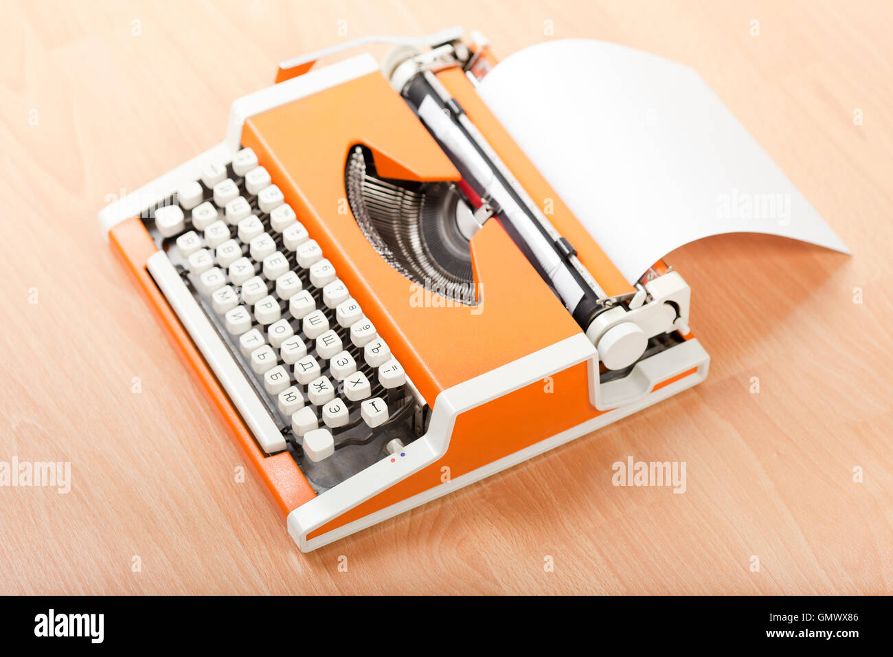 Écrire, taper à la machine à écrire Banque D'Images
