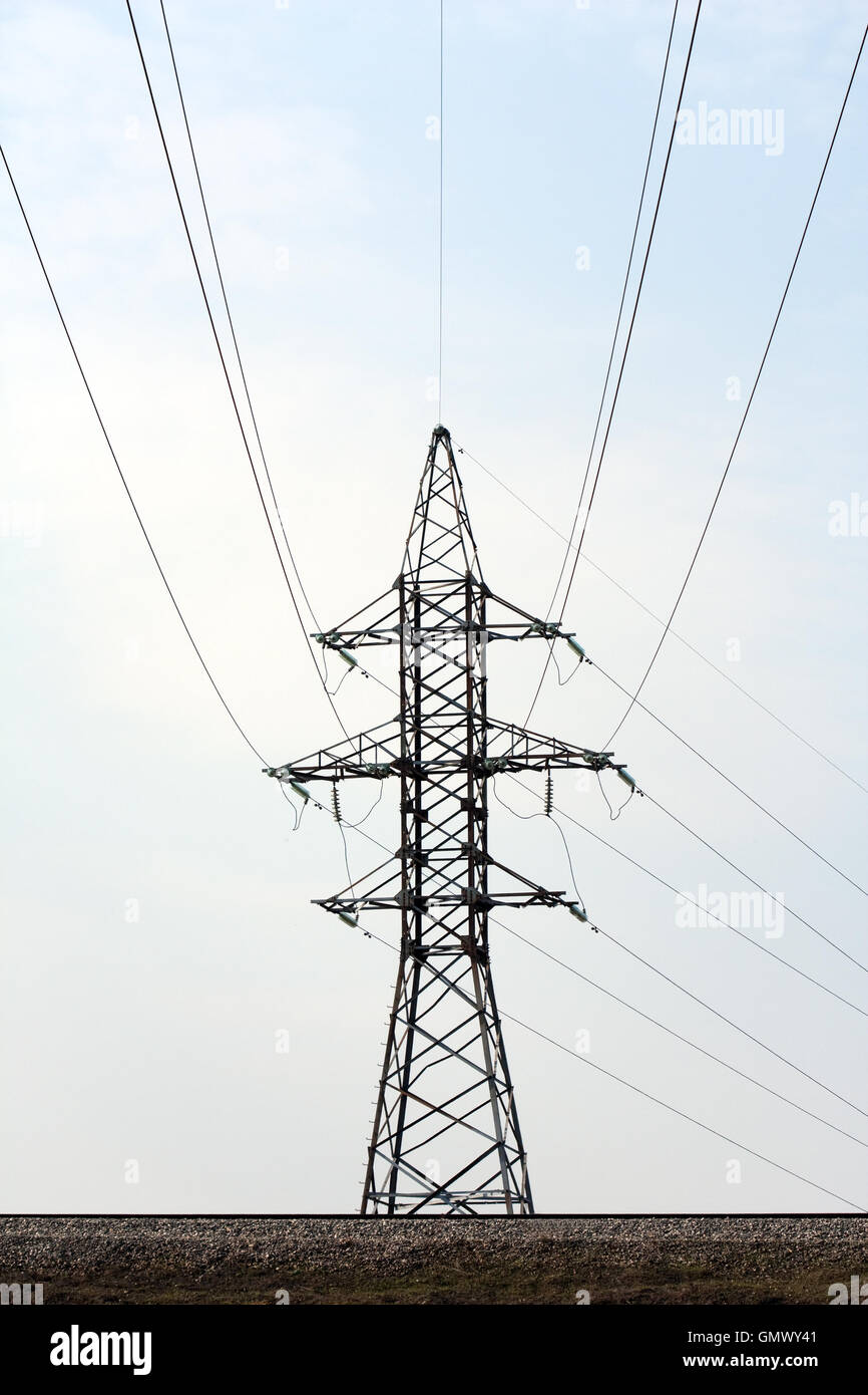 Tour de l'électricité Banque D'Images