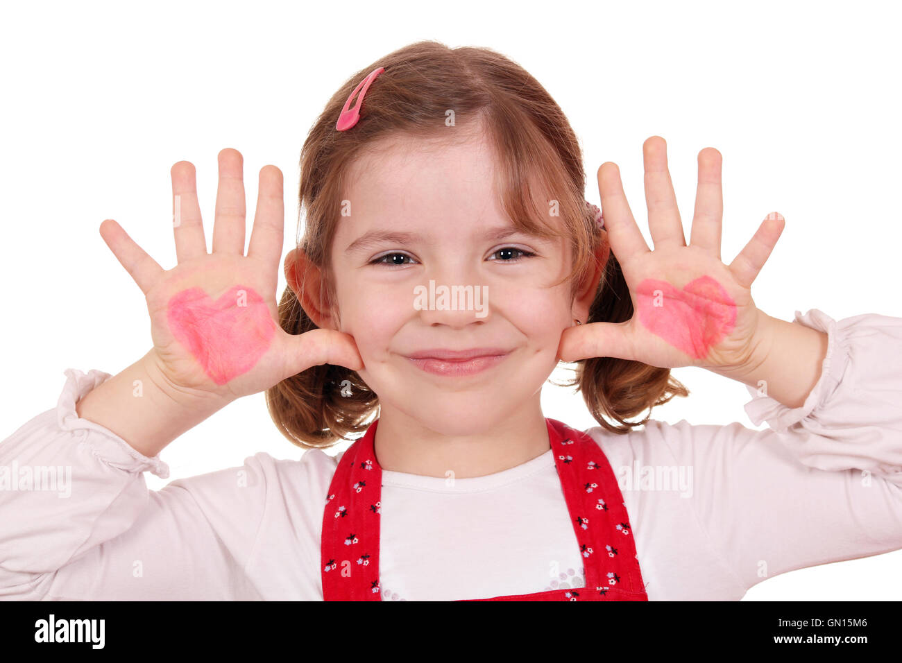 enfant de cœur Banque D'Images