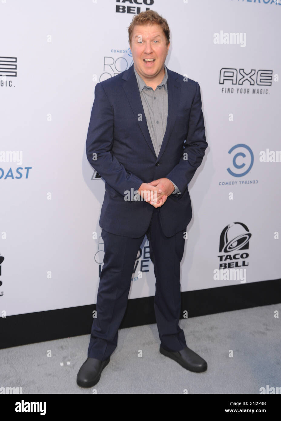 Los Angeles, Californie, USA. 27 août, 2016. Nick Swardson au Comedy Central Roast de Rob Lowe à Studios Sony le 27 août 2016 à Los Angeles, Californie. Credit : MediaPunch Inc/Alamy Live News Banque D'Images