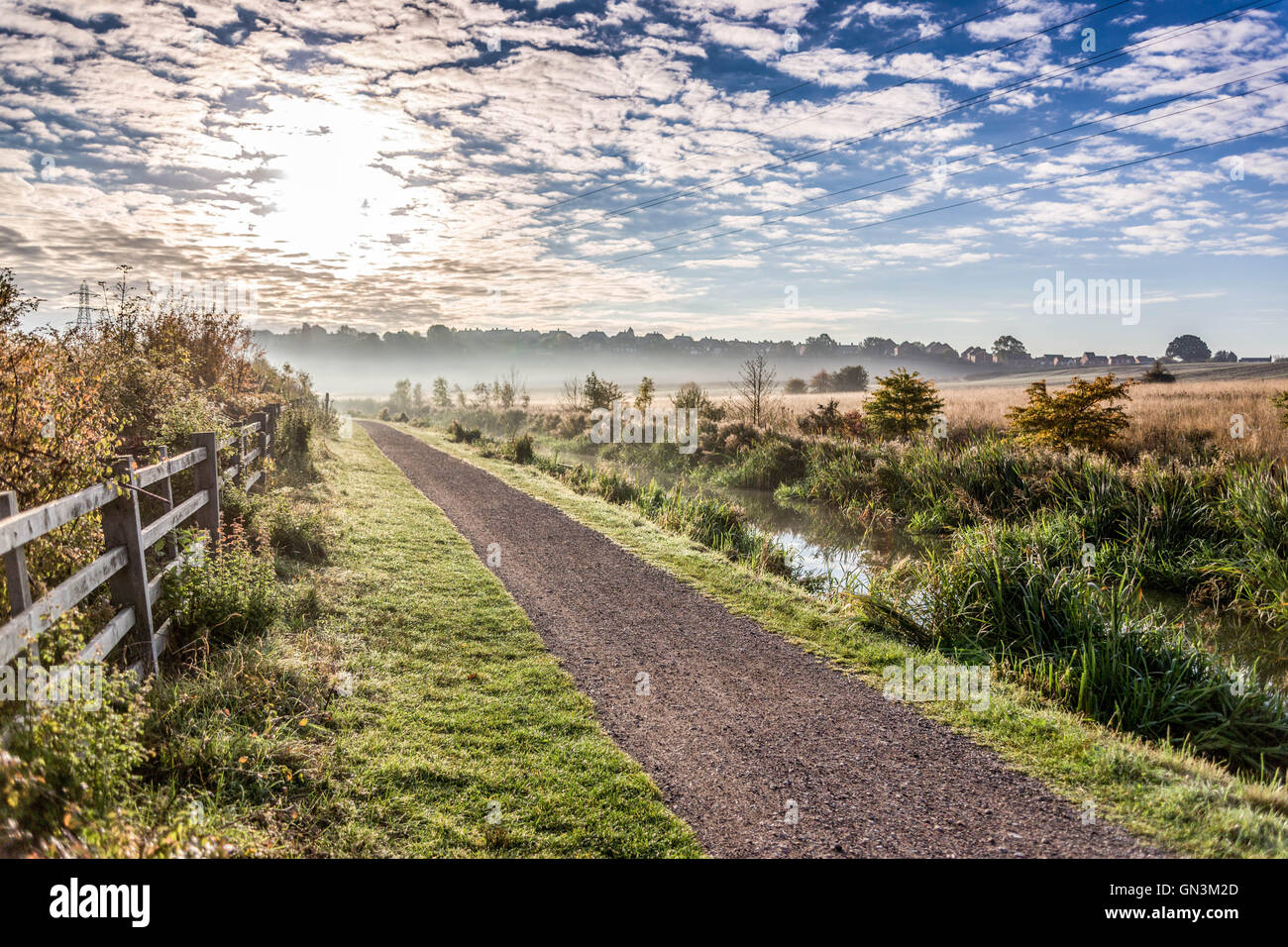 Canal Chesterfield, England, UK - Printemps 2016 Banque D'Images