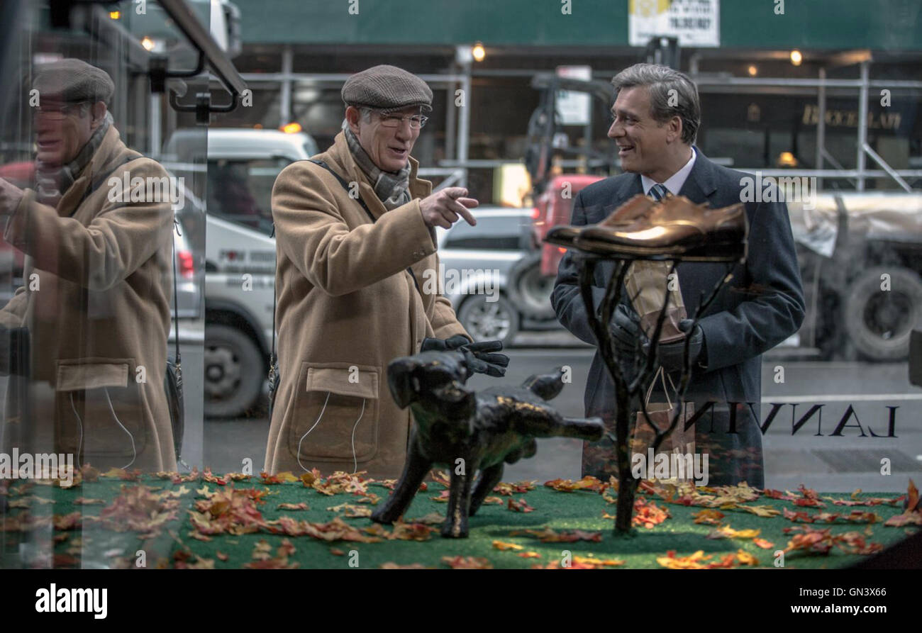 Norman : La hausse modérée et tragiques de l'automne d'un nouveau fixateur de New York est un film réalisé par Joseph Cedar et mettant en vedette Richard Gere. Cette photo est pour un usage éditorial uniquement et est l'auteur de la société film et/ou le photographe attribué par le film ou la société de production et ne peut être reproduite que par des publications dans le cadre de la promotion du film ci-dessus. Un crédit obligatoire pour l'entreprise de film est nécessaire. Le photographe devrait également être portés lorsqu'il est connu. Banque D'Images