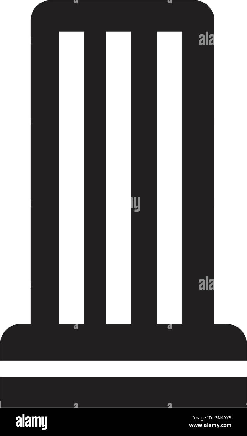 icône de bâtiment Illustration de Vecteur