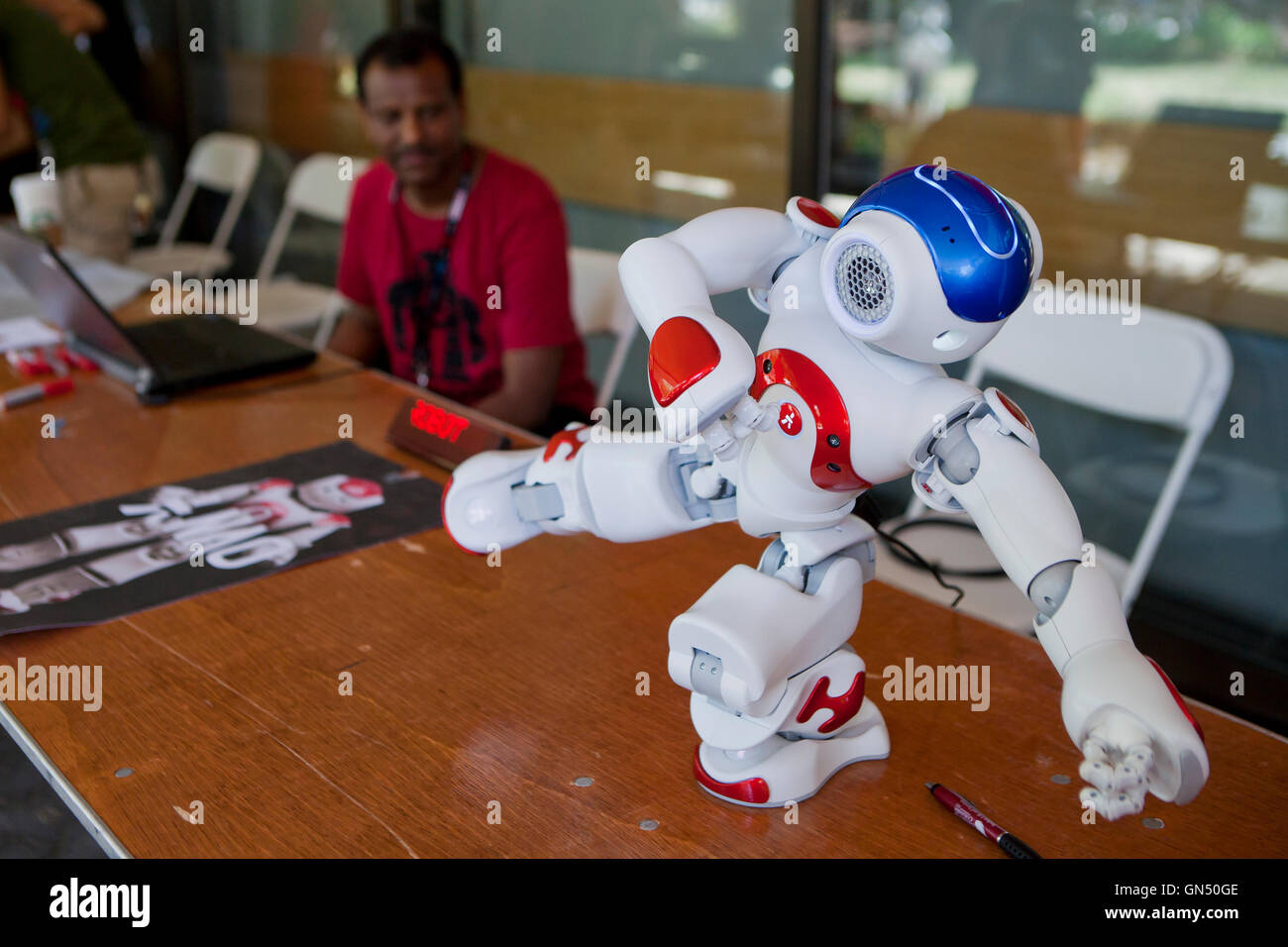 Le robot Nao - USA Banque D'Images