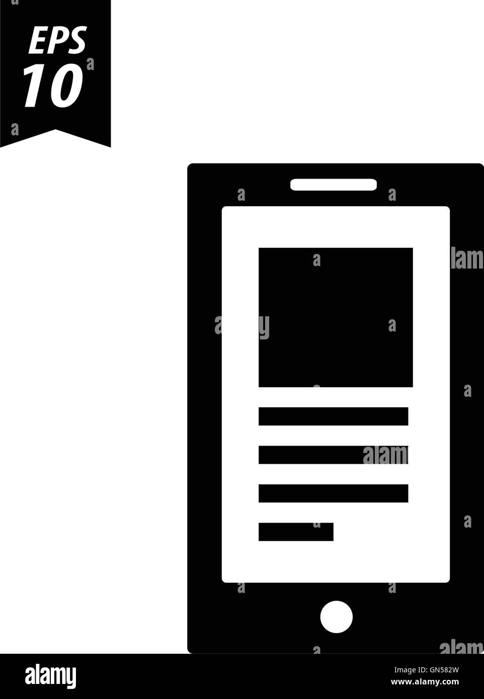 icône de smartphone Illustration de Vecteur