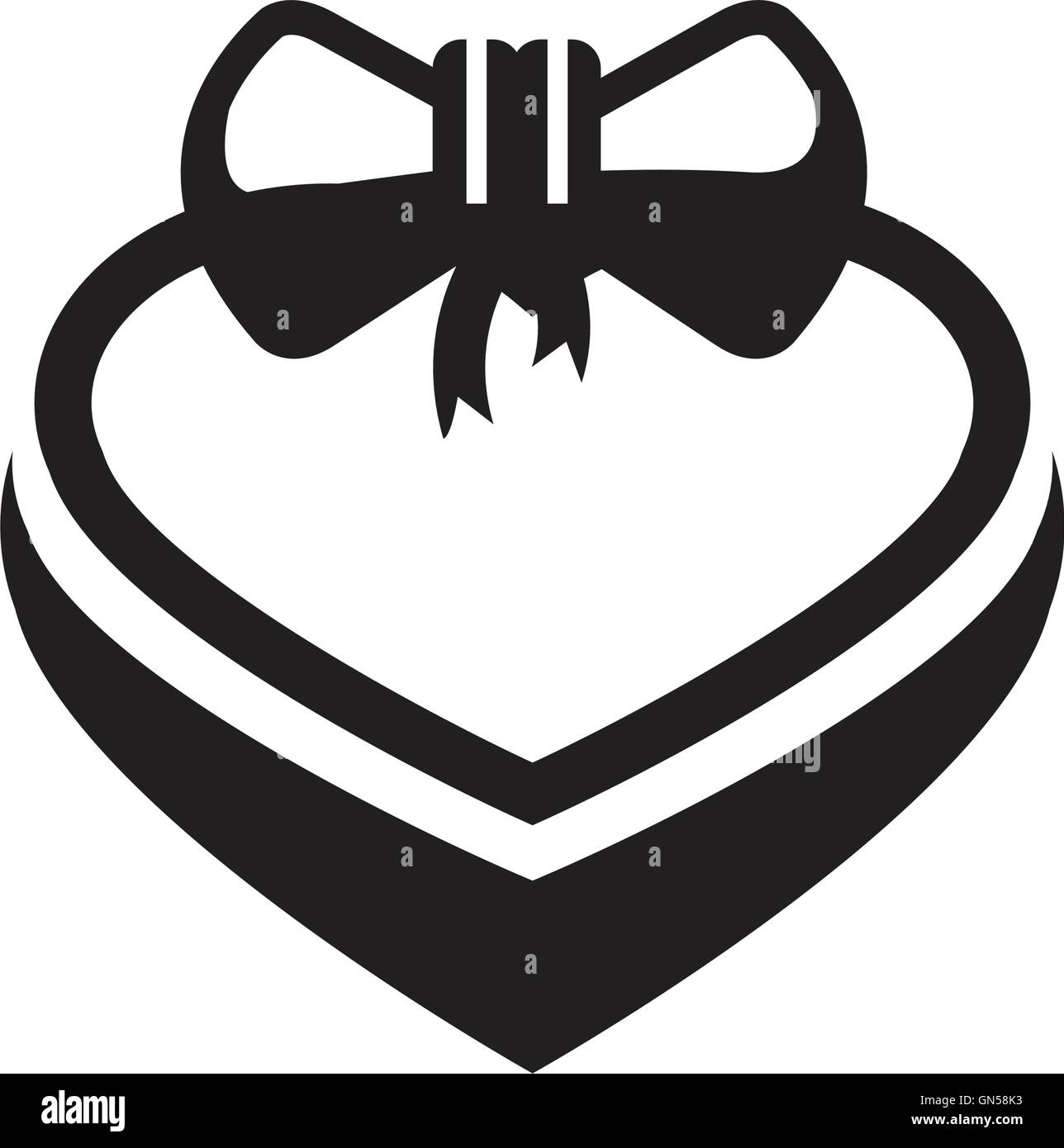 Cadeaux saint valentin icon Illustration de Vecteur