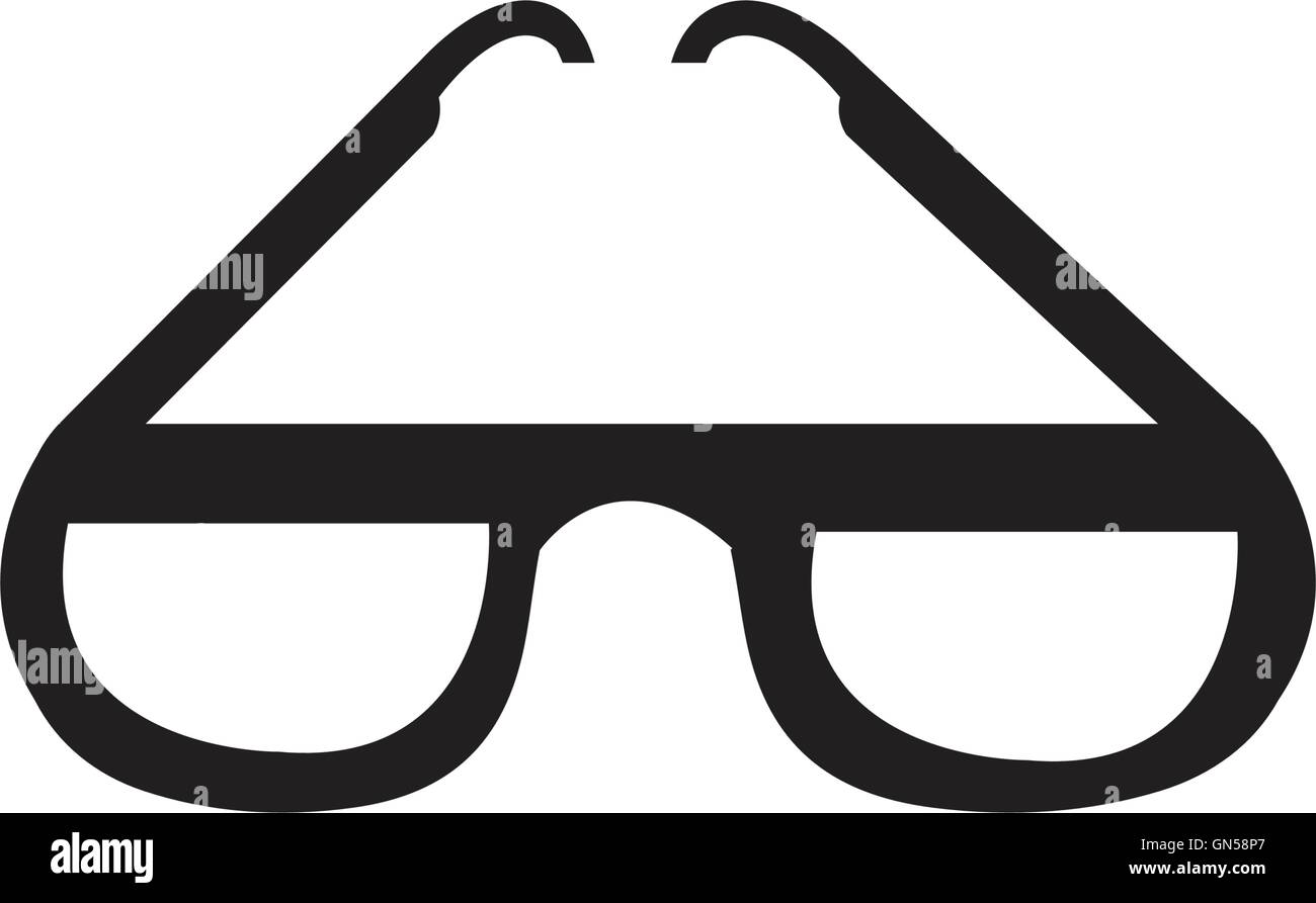 Icon Set, lunettes de soleil Illustration de Vecteur