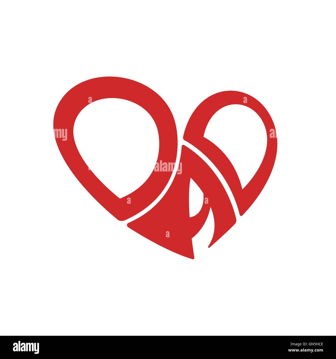 logo de papa d’amour Illustration de Vecteur