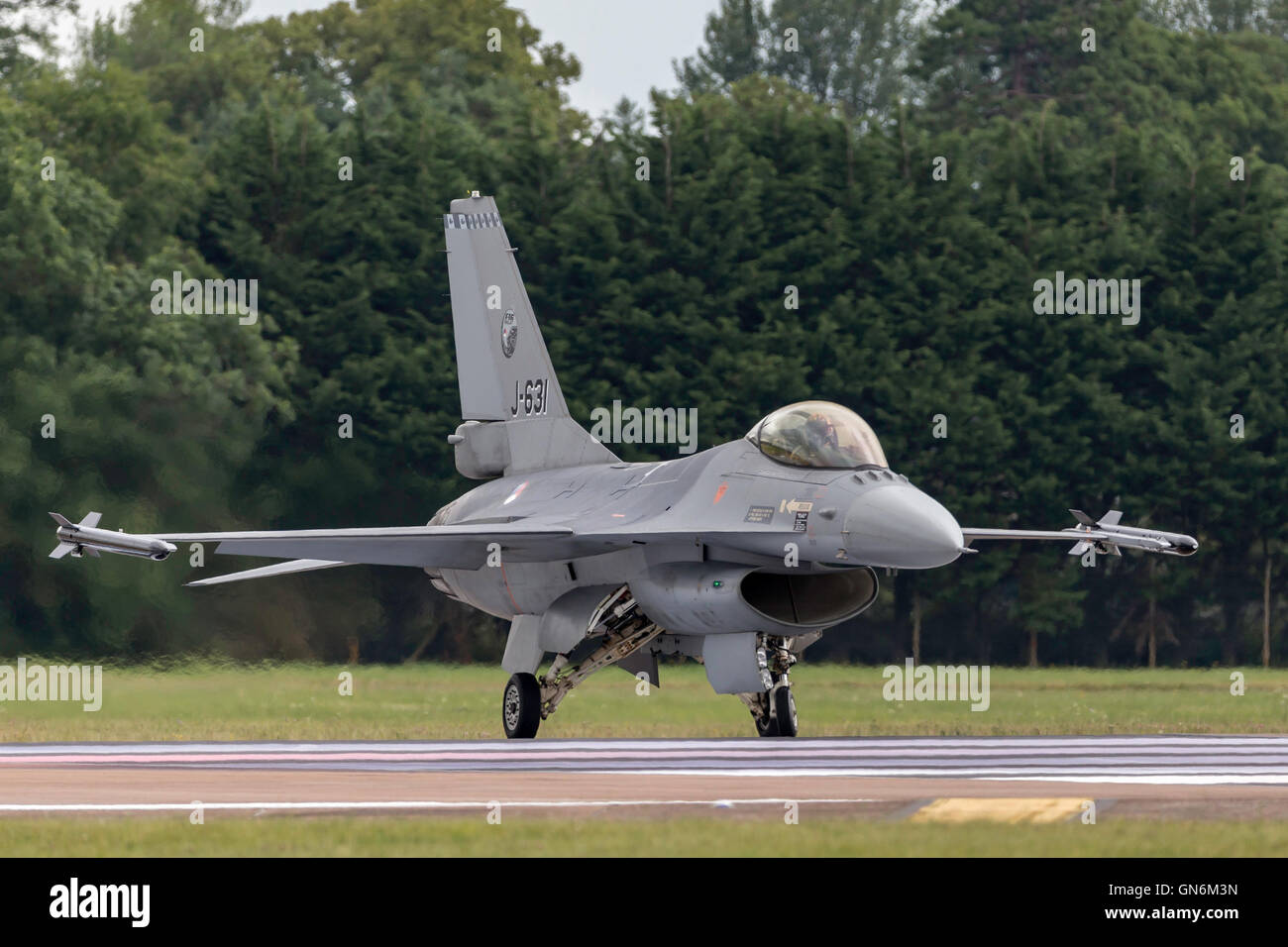 Royal Netherlands Air Force (Koninklijke Luchtmacht) General Dynamics F-16AM d'avions de chasse. Banque D'Images