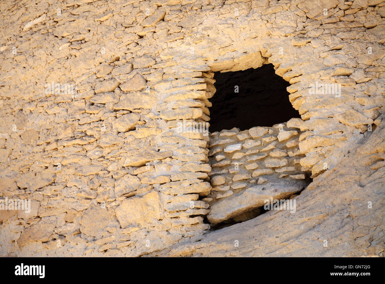 Gila Cliff dwellings National Monument Banque D'Images