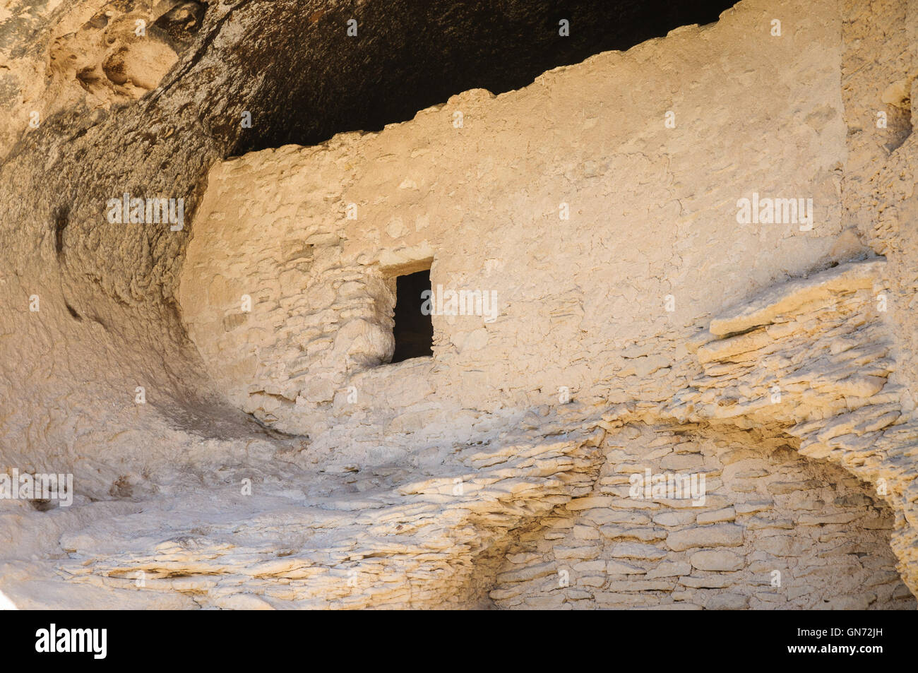 Gila Cliff dwellings National Monument Banque D'Images