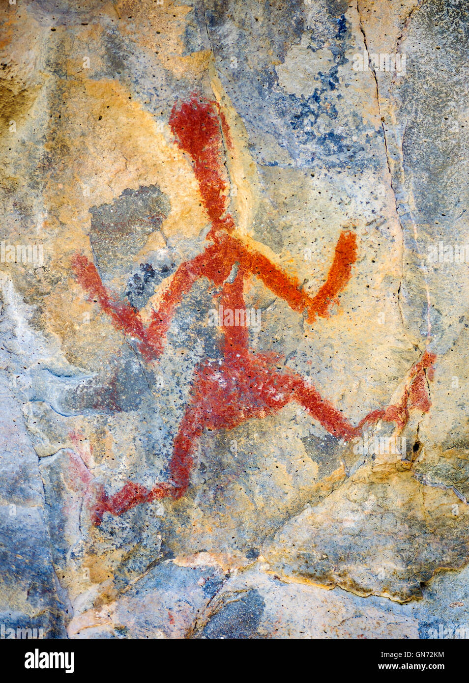 Gila Cliff dwellings National Monument Banque D'Images