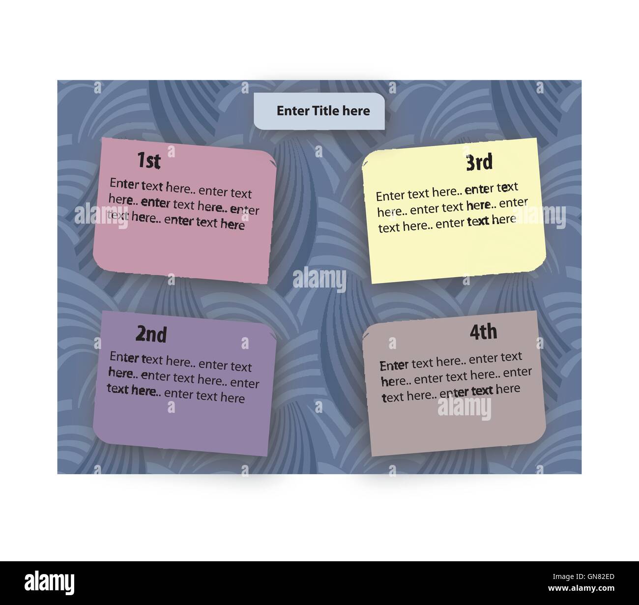 Illustration infographie notes Illustration de Vecteur