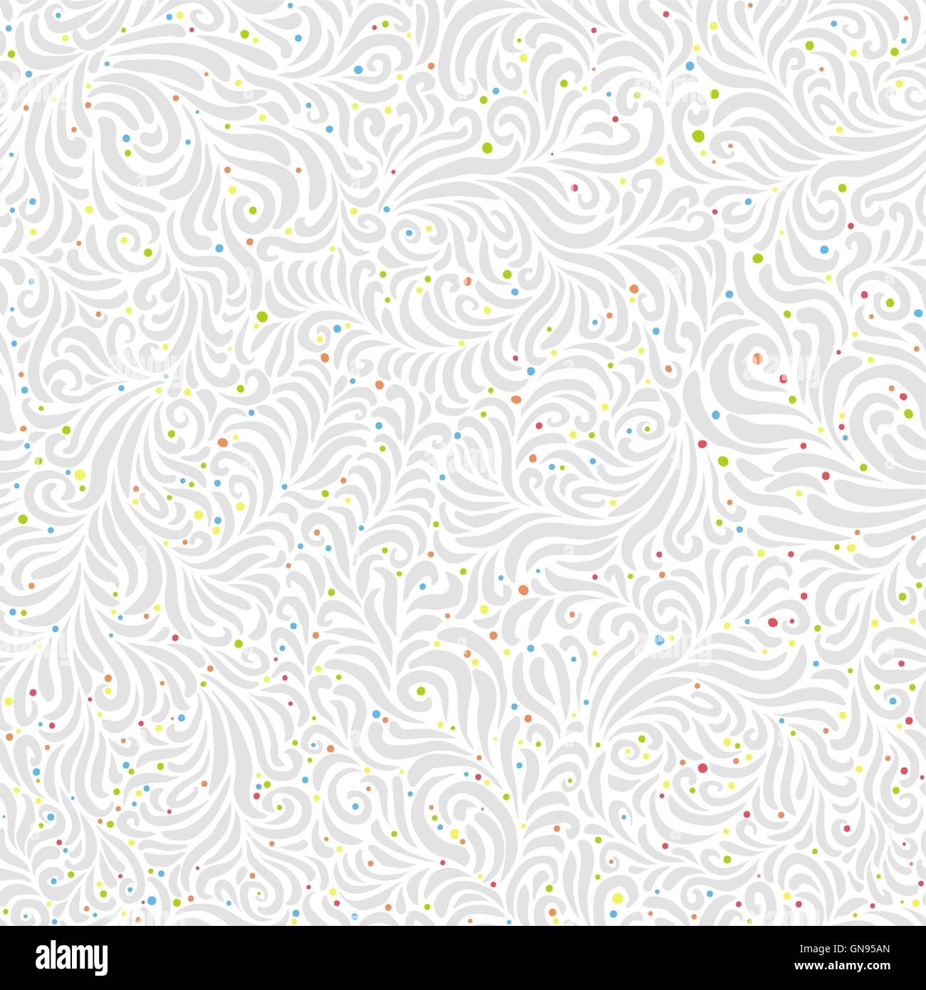 Motif florale. Abstract vector pattern Illustration de Vecteur
