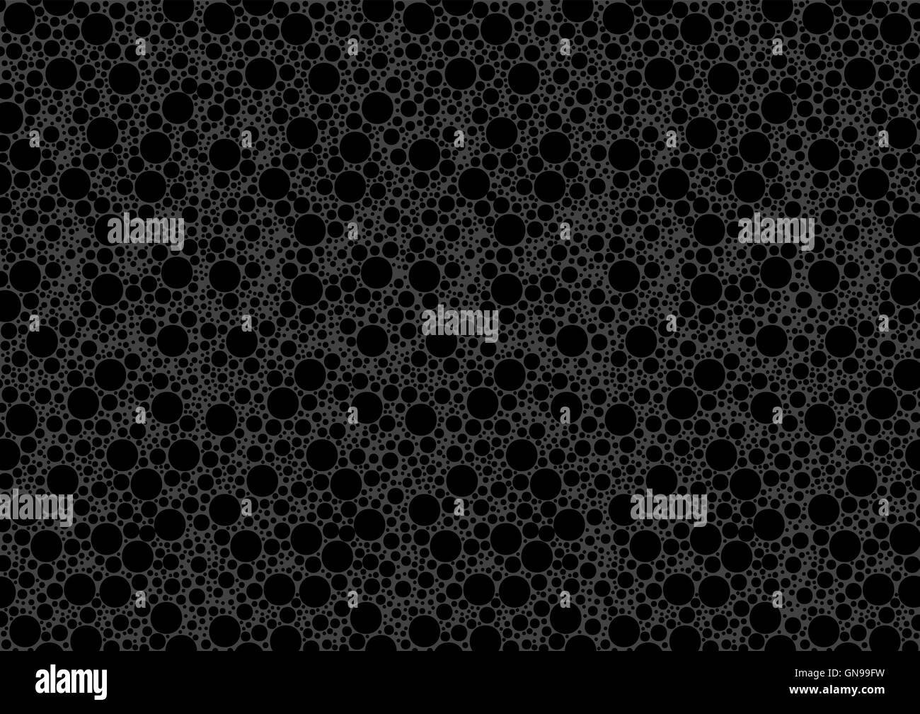 Texture pointillée noire Illustration de Vecteur
