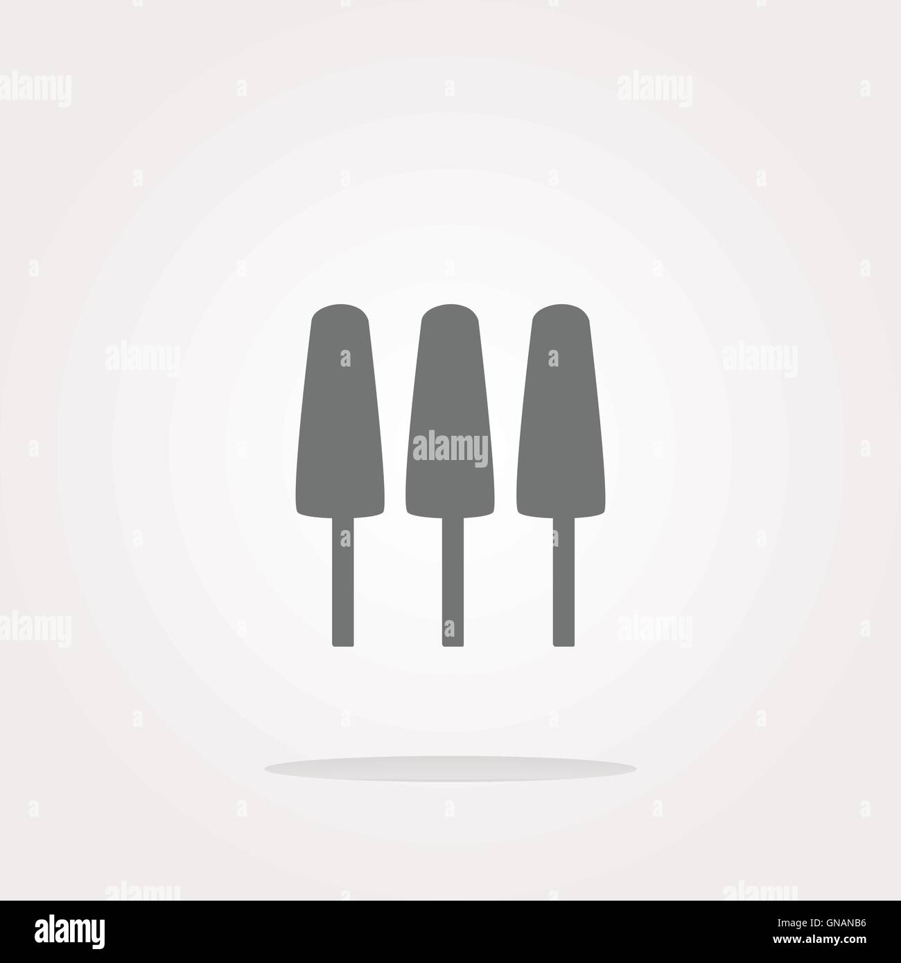 L'icône de la crème glacée. La crème glacée. Vecteur de l'icône. L'icône Photo de la crème glacée. L'icône de la crème glacée graphique. L'icône de crème glacée Crème Glacée Art JPG Icône. Illustration de Vecteur