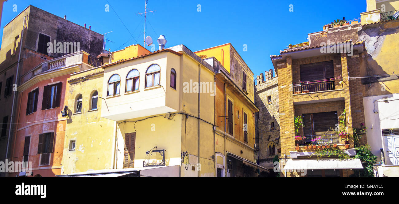 L'architecture italienne. Élégant cottage Banque D'Images