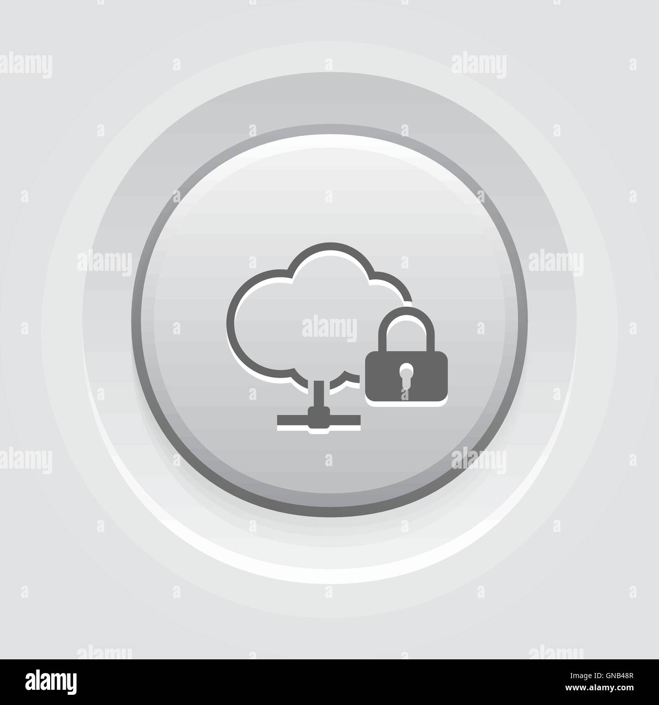 L'icône de connexion sécurisée Illustration de Vecteur