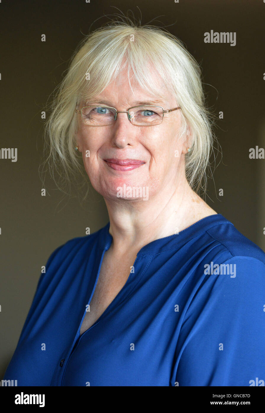 Caroline Paige, première personne transgenre à la transition tout en servant dans l'armée britannique. Banque D'Images