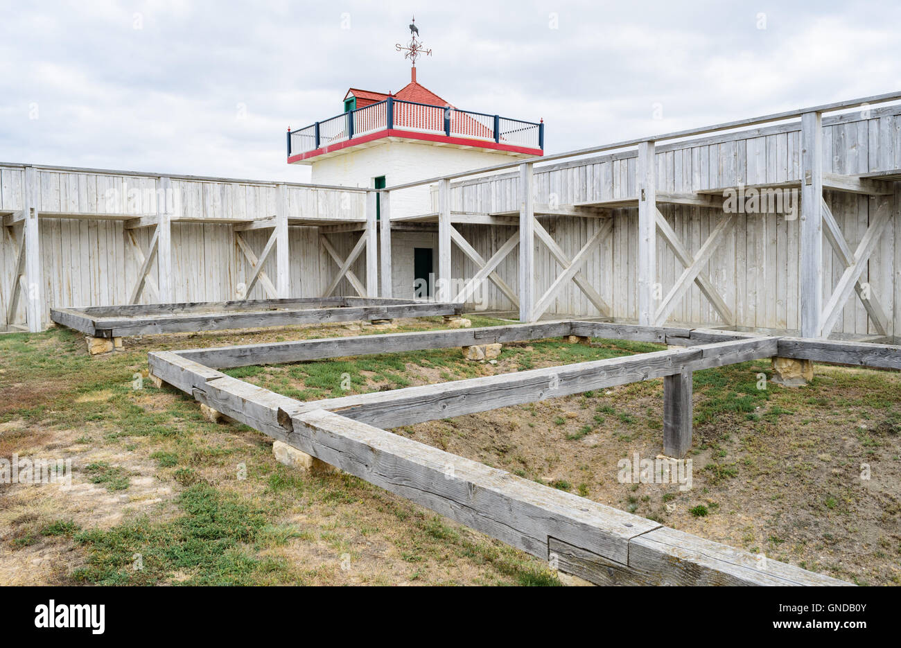 Fort Union Trading Post National Historic Site Banque D'Images