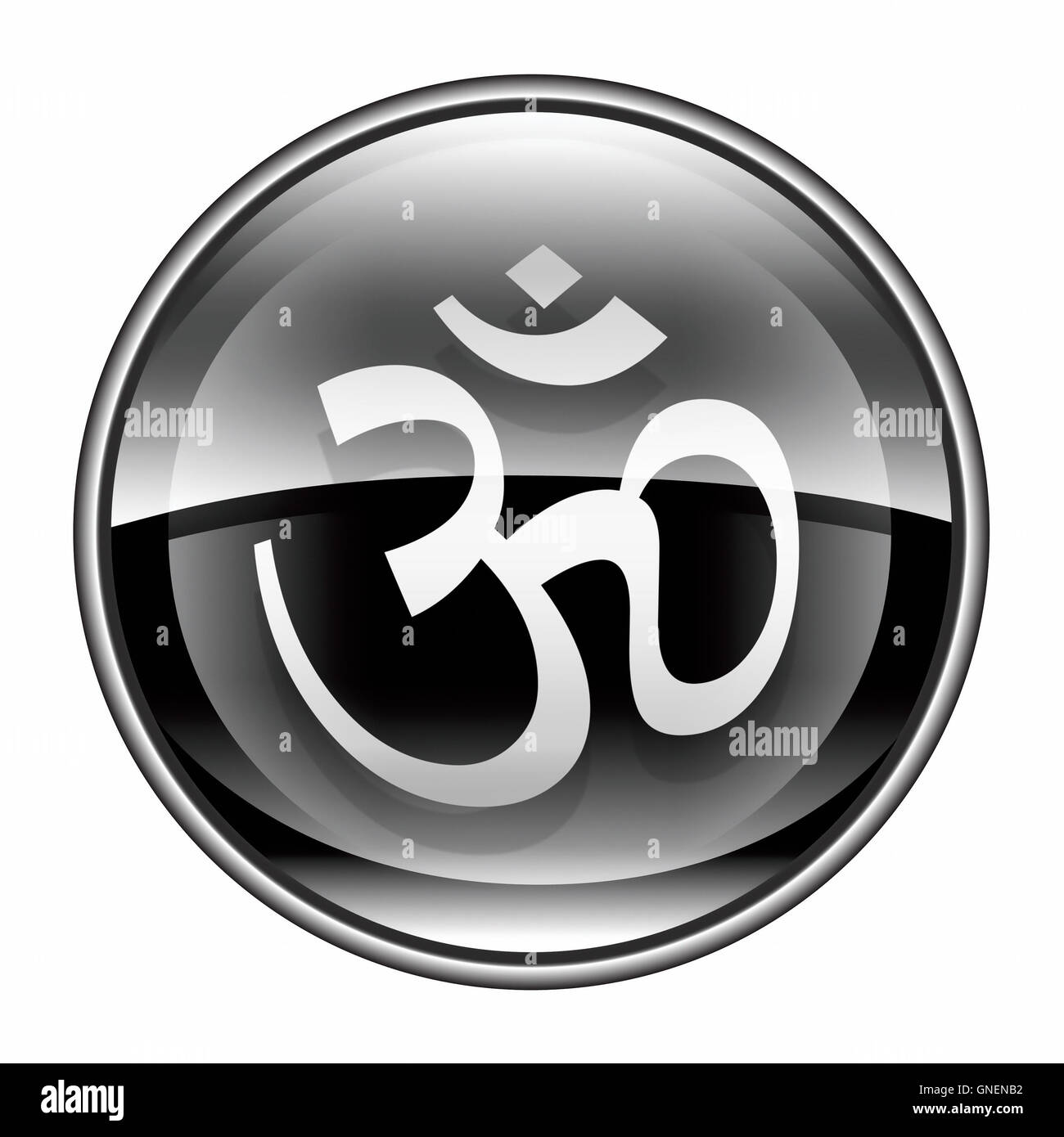 Hindu religion symbol aum on Banque de photographies et d’images à ...