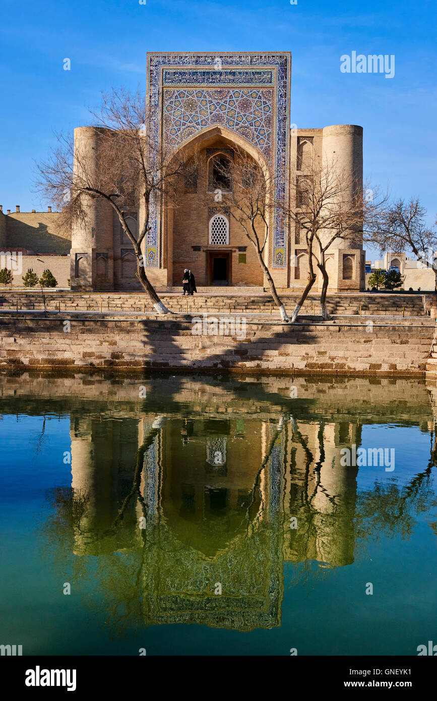 L'Ouzbékistan, Boukhara, Unesco world heritage, Khanaka Nadir Divanbegi, sufi complexe Banque D'Images