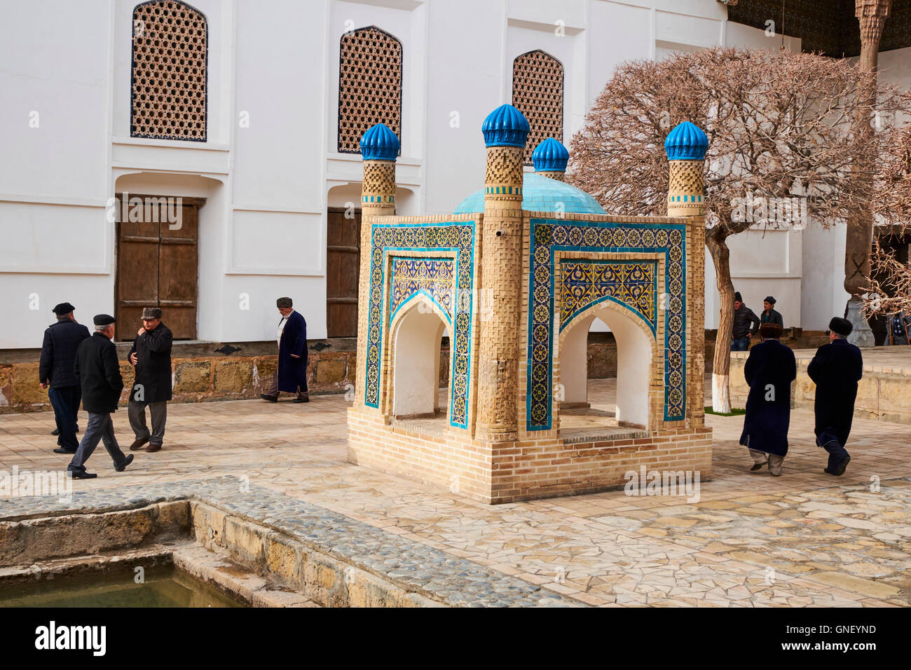 L'Ouzbékistan, Boukhara, Unesco world heritage, Bahouddin Naqshbandi, mosquée spirituel soufi memorial Banque D'Images