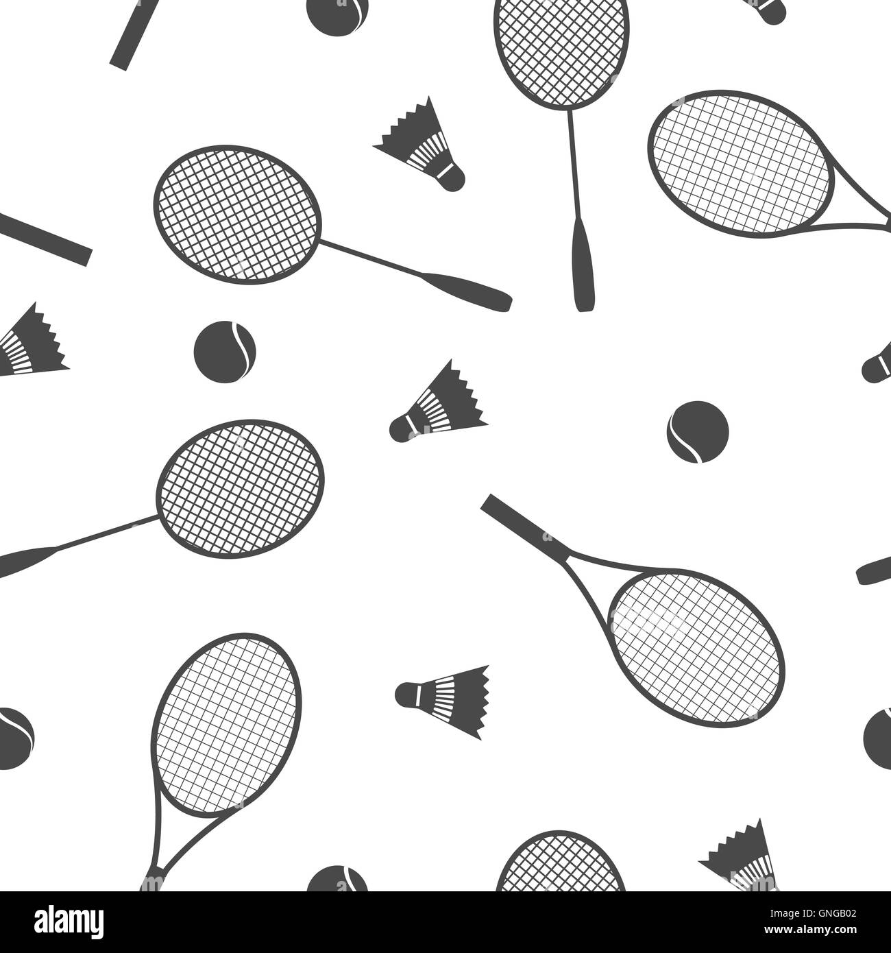 Sports seamless background, vector illustration. Illustration de Vecteur