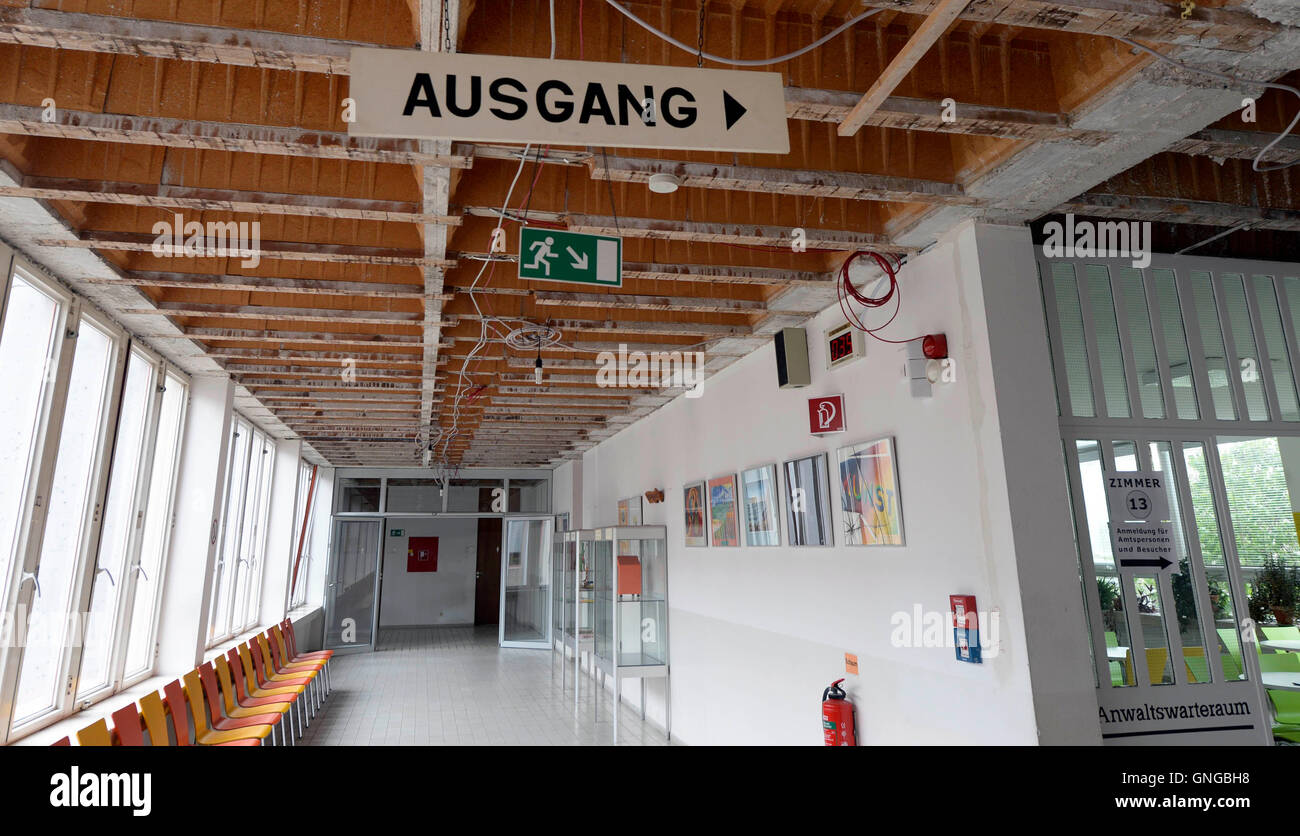 '''Quitter'' dans la prison de Stadelheim à Munich, 2014' Banque D'Images