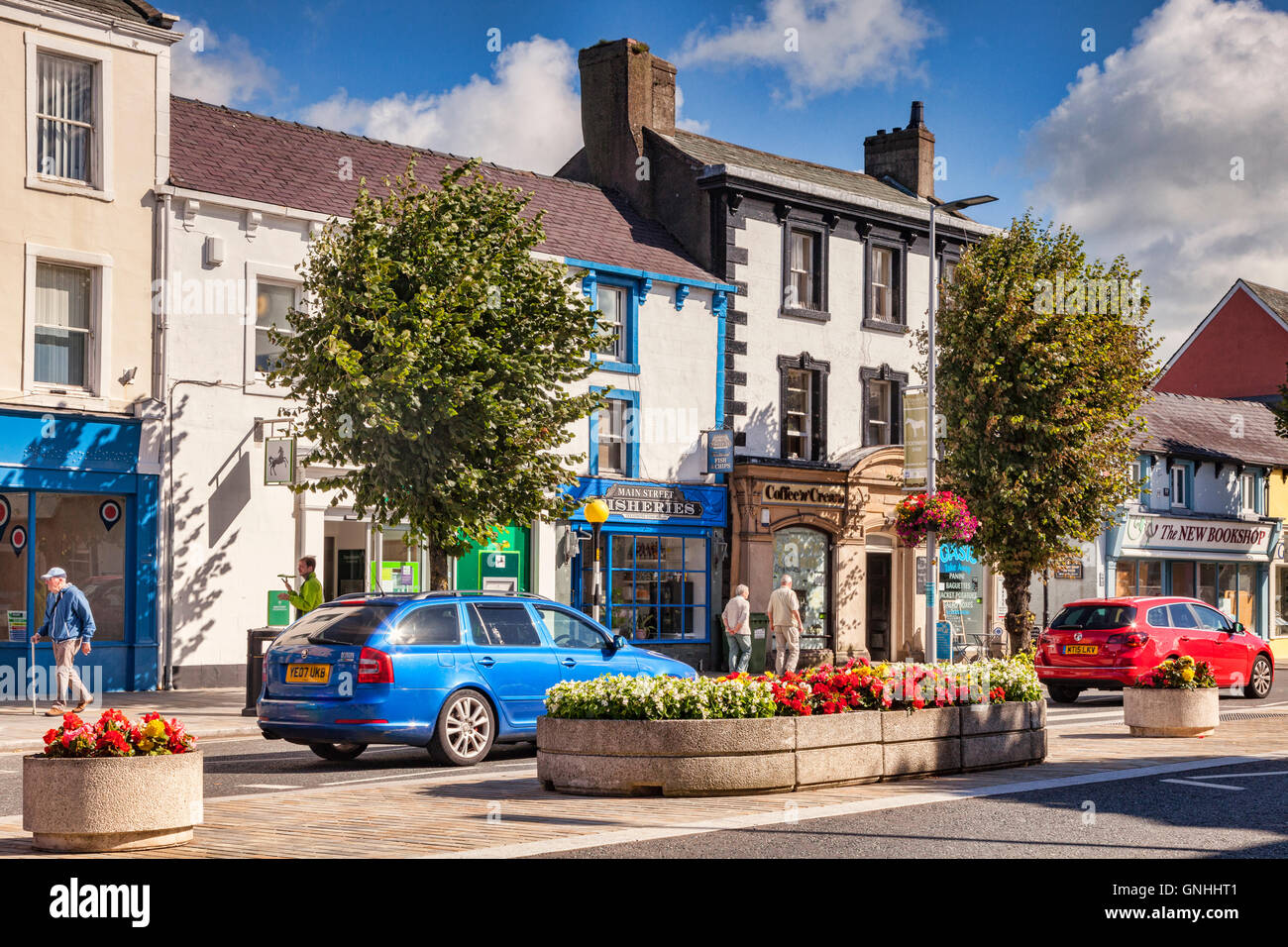 Main Street, Cockermouth, Cumbria, England, UK Banque D'Images