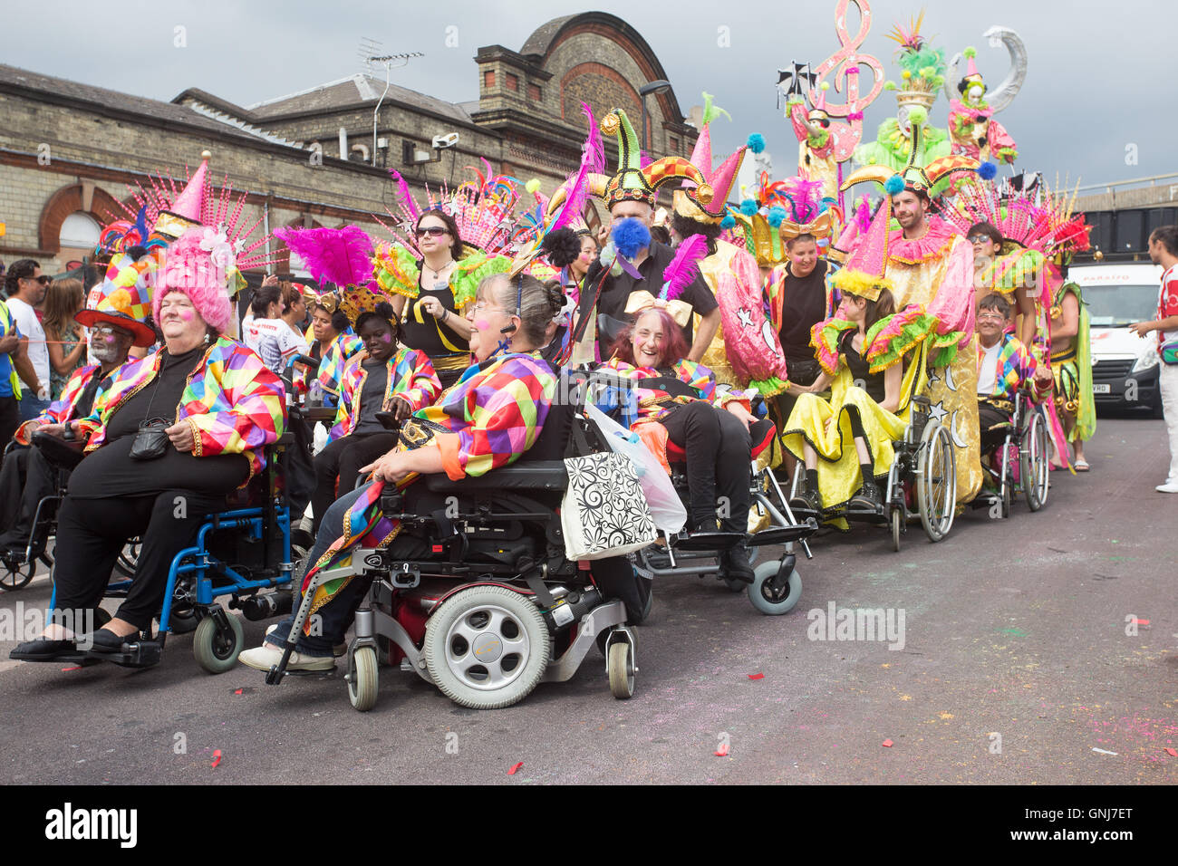 Notting Hill Carnival Westbourne Park London Nottinghill 2016 Banque D'Images