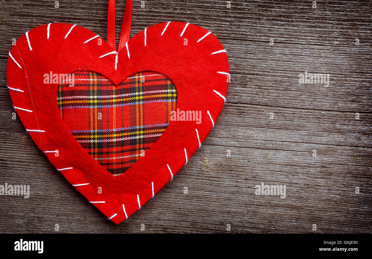 Coeur de la saint valentin Banque D'Images