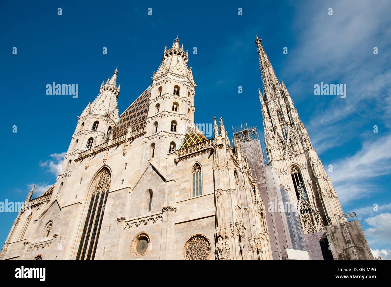 La cathédrale St Stephen - Vienne - Autriche Banque D'Images