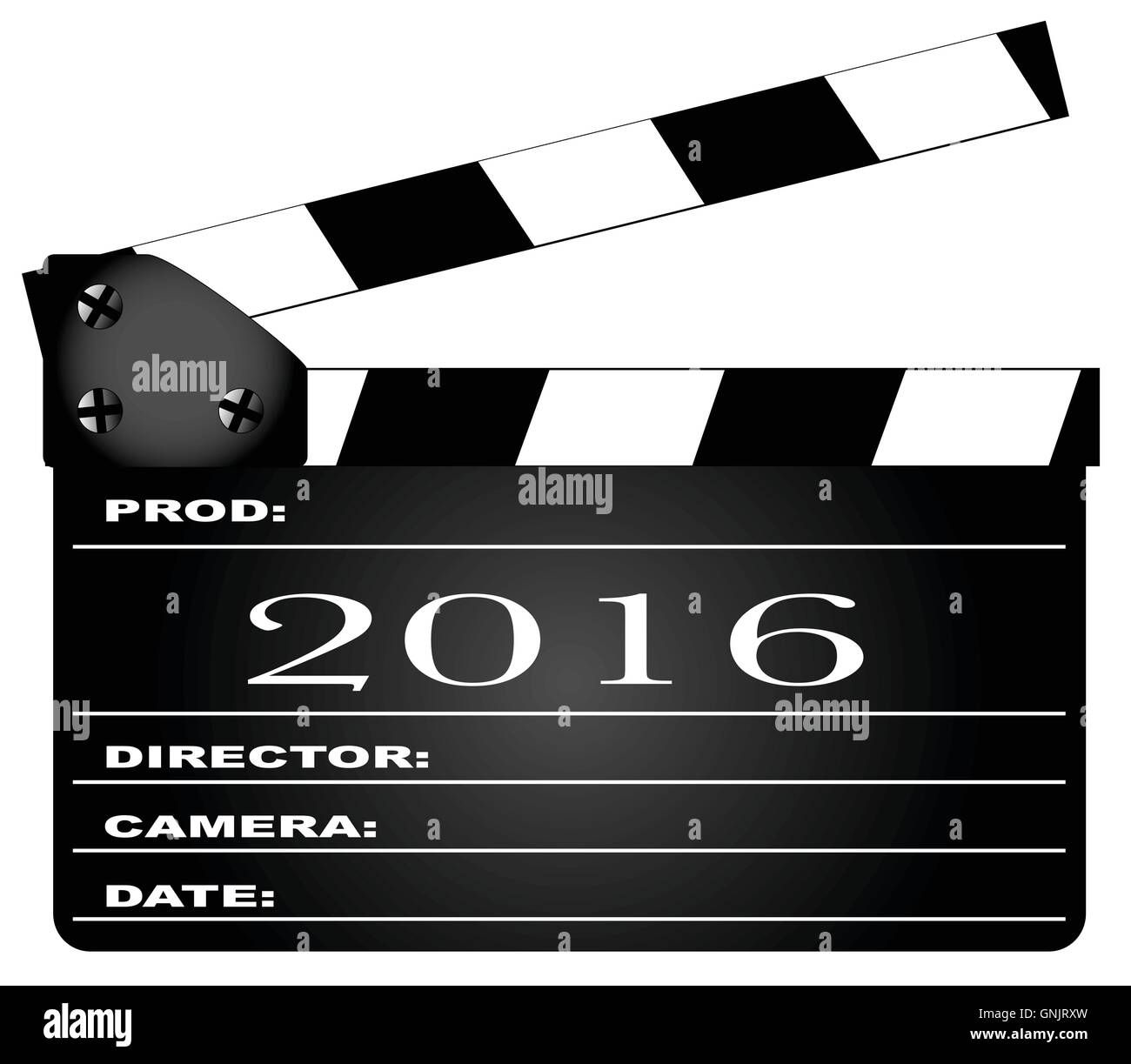 1/18eme Film 2016 Illustration de Vecteur