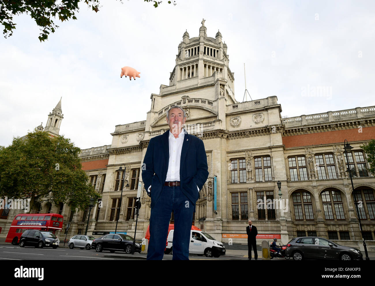 Nick Mason de Pink Floyd qui fréquentent une photo appel à la toute première exposition de Pink Floyd dans le Royaume-Uni, au Victoria and Albert Museum, Londres. ASSOCIATION DE PRESSE Photo. Photo date : mercredi 31 août 2016. Crédit photo doit se lire : Ian West/PA Wire Banque D'Images