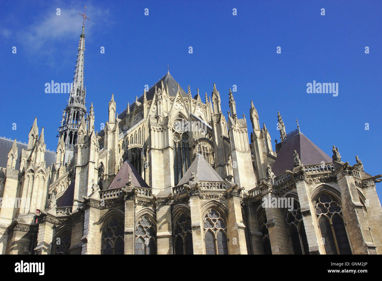 La Cathédrale d'Amiens, Amiens, France Banque D'Images