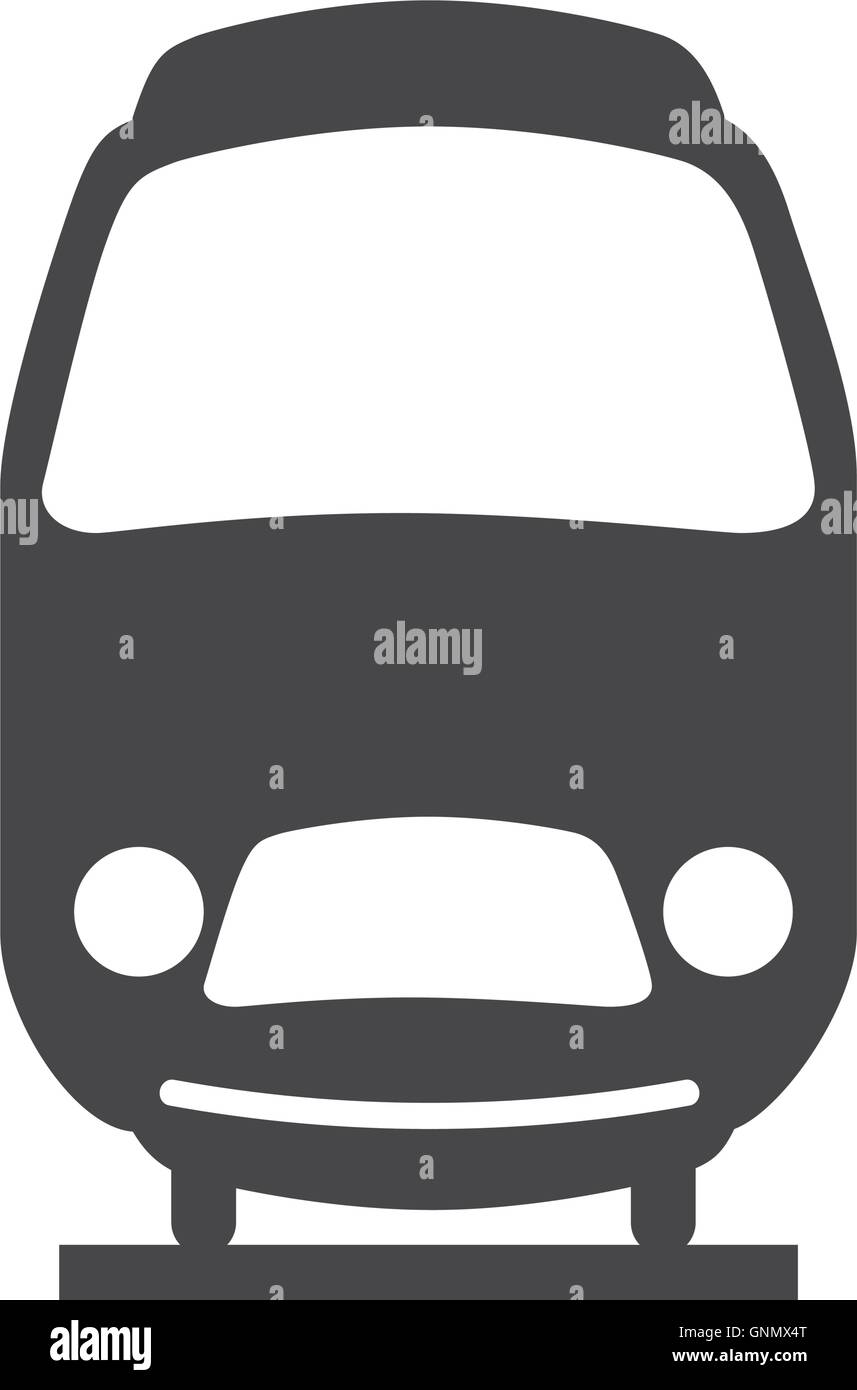 Transport de véhicules train Illustration de Vecteur