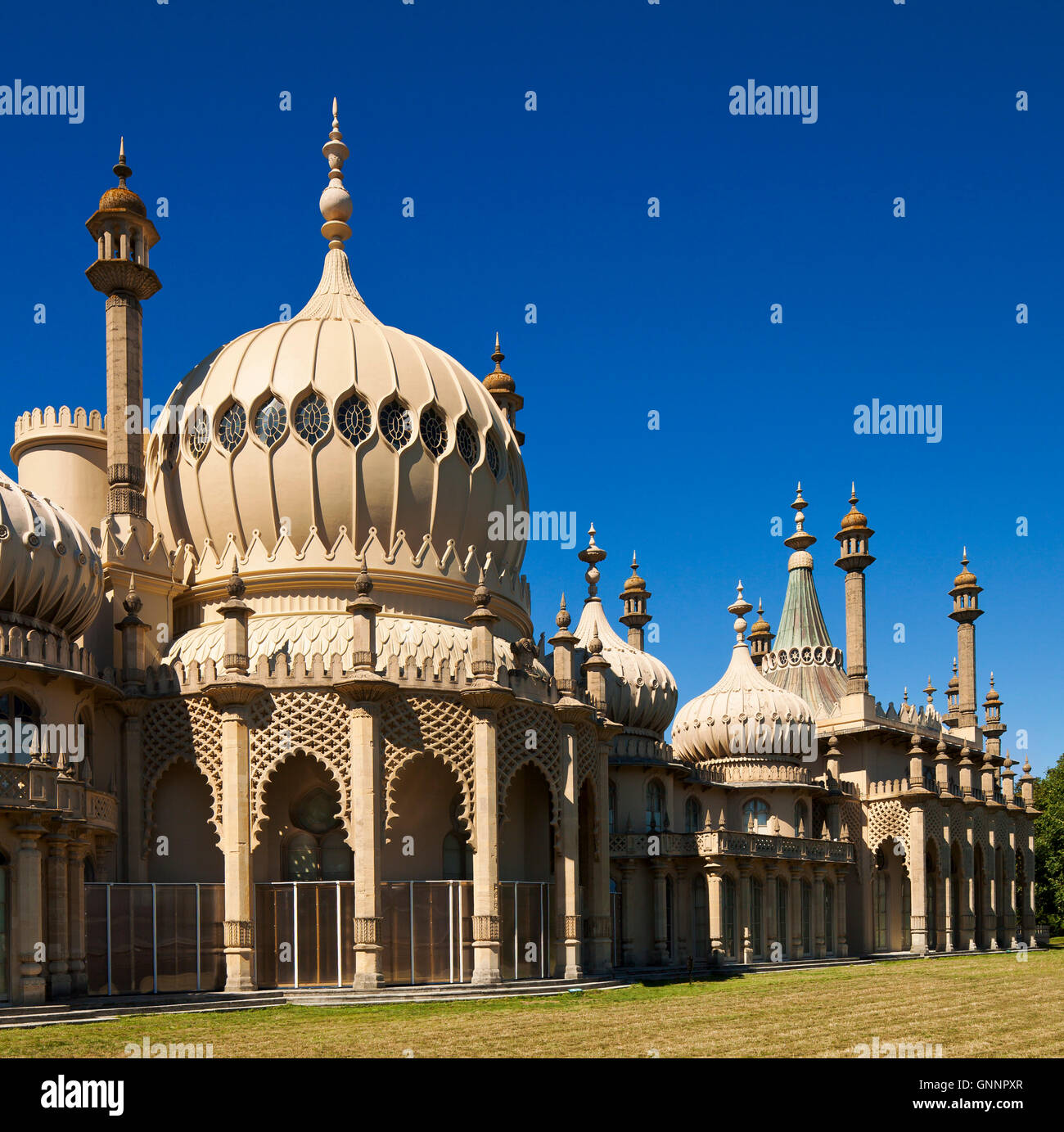 Le pavillon royal de Brighton. Banque D'Images