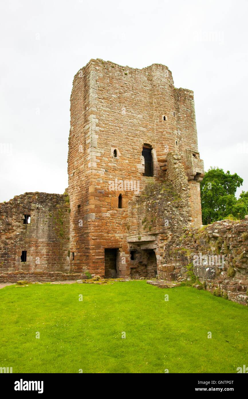 848 donjon. Penrith, Cumbria, Angleterre, Royaume-Uni, Europe. Banque D'Images