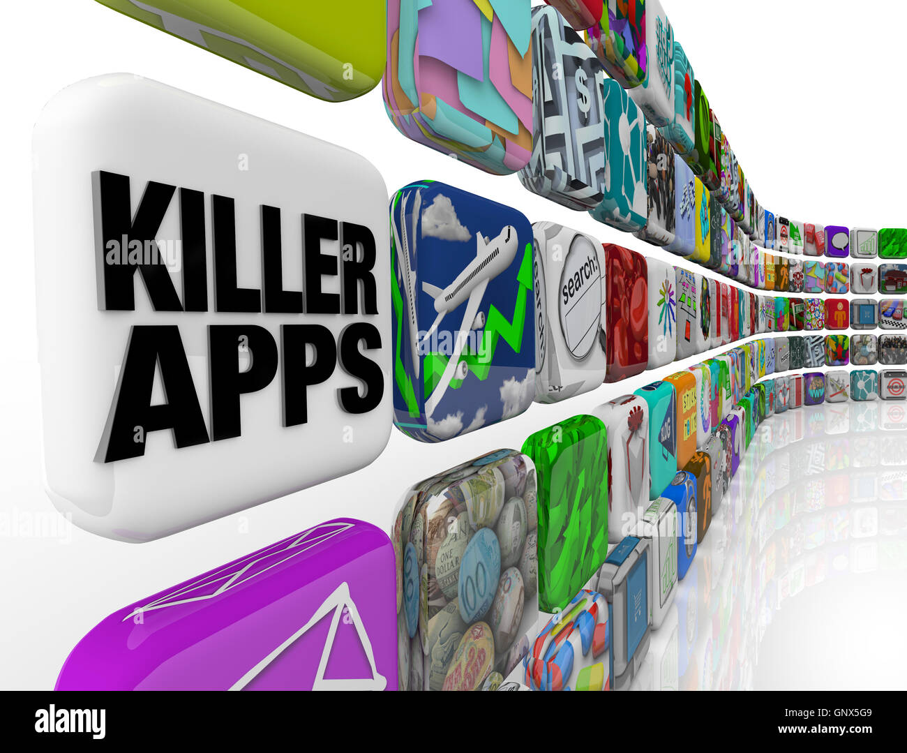 Killer Apps Store d'applications de logiciel à acheter Télécharger Banque D'Images